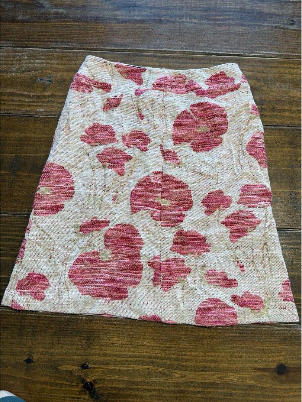 Shin Choi Pencil Skirt Womens Pink Skirt Size 8